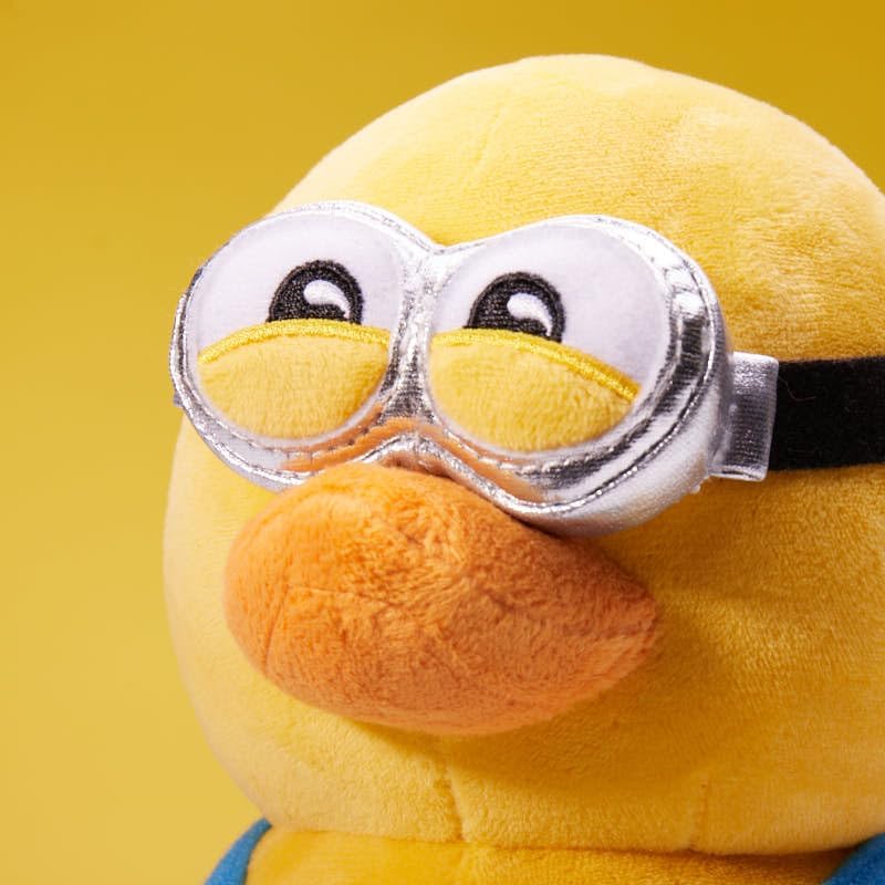 TUBBZ Bob Collectable Rubber Duck Plushie - Official Despicable Me 4 Minions Merchandise - Action Animation Film Soft Toy