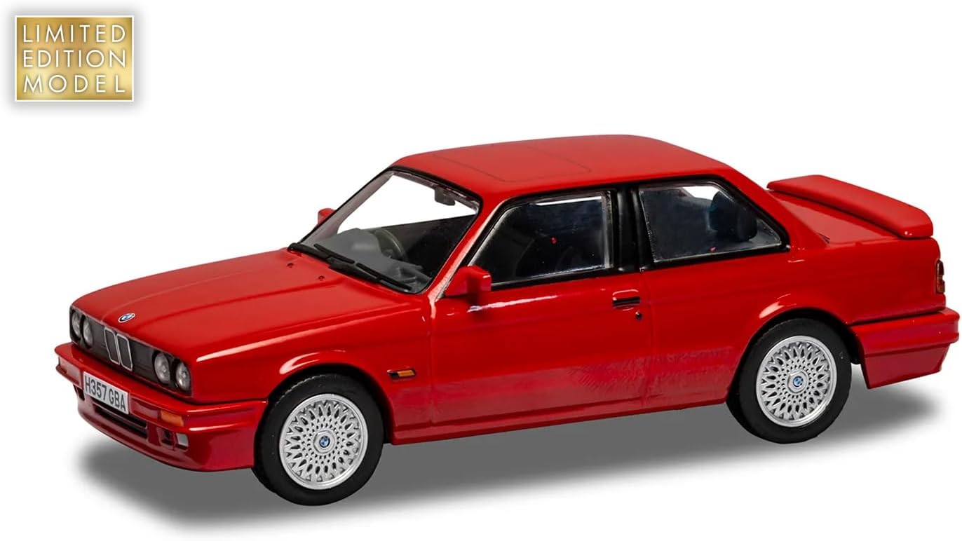 Corgi VA13406 BMW E30 325i M-Tech 2, Brilliant Red Die-cast Model