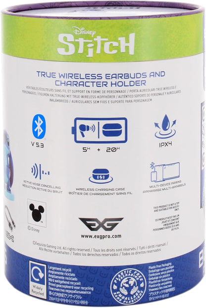 Stitch Kabellose Bluetooth-Ohrhörer – Lilo und Stitch Buds Pro für Handy (iPhone, Samsung, Google Pixel, Steam Deck, Switch