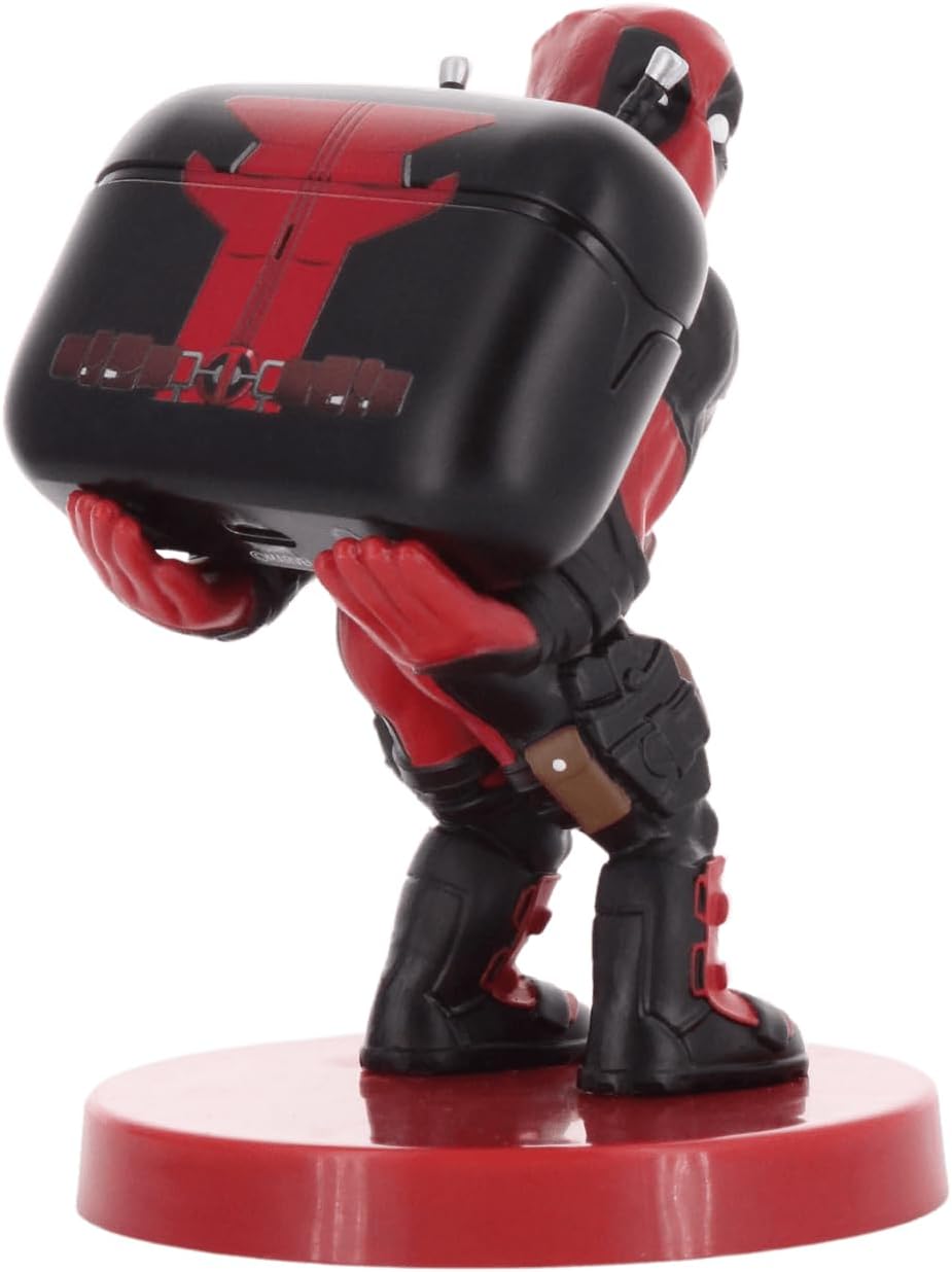 Guys Buds Pro Bundle - Marvel Deadpool Buds Pro Bundle Wireless Earbuds Small Tech Accessories & Phone Holder/Stand for Phone (iPhone, Samsung, Google Pixel