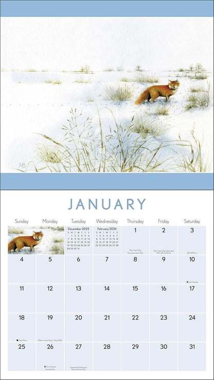 Marjolein Bastin Nature's Inspiration 2026 Deluxe Wall with Print