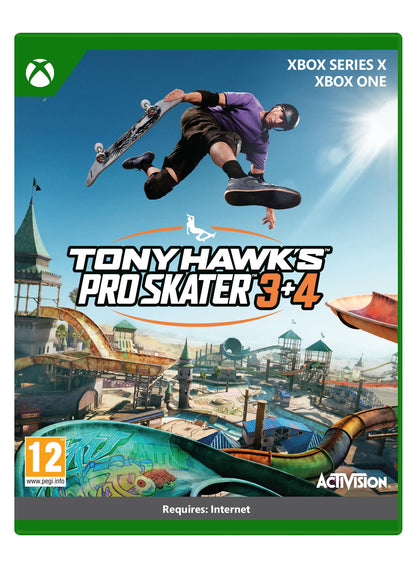 Tony Hawk`s Pro Skater 3 & 4 (Compatible with Xbox One) /Xbox X