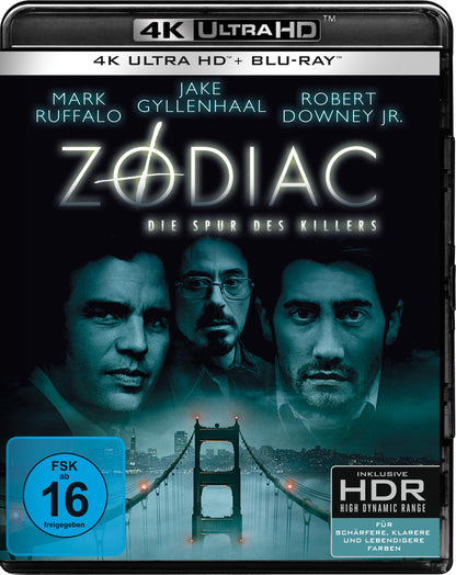 Zodiac – Die Spur des Killers (4K-UHD+Blu-ray