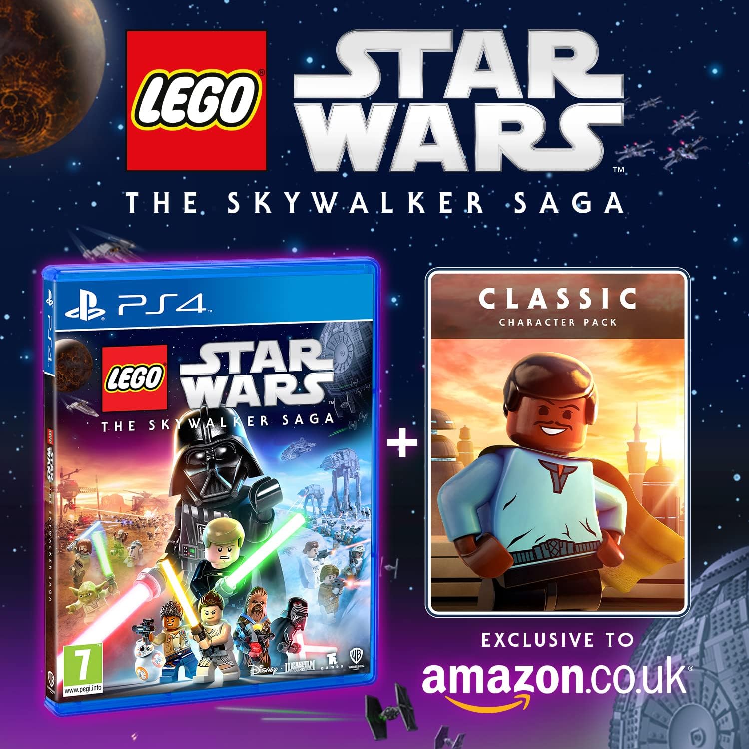 LEGO Star Wars: The Skywalker Saga Classic Character Edition (Amazon.co.UK Exclusive) (PS4)