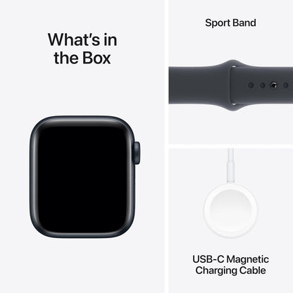 Apple Watch Se (Gps + Cellular) - 2Nd Generation - 40 Mm - Midnight Aluminium - Smart Watch With Sport Band - Fluoroelas