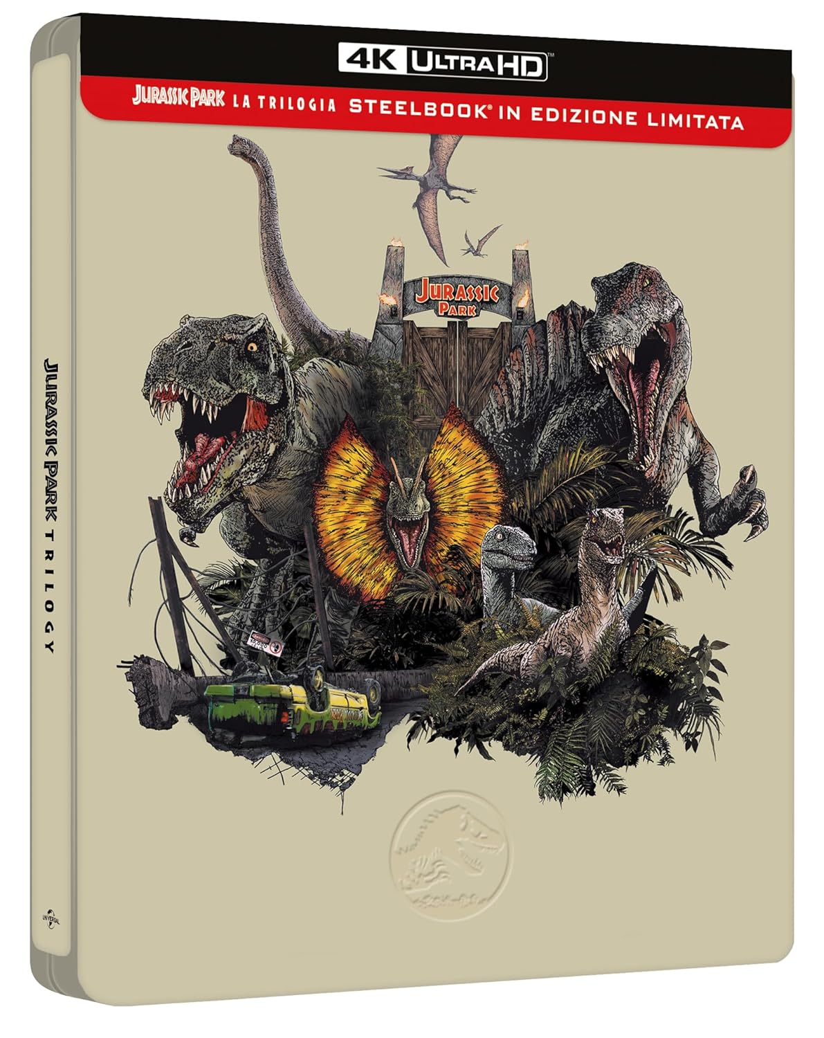 Jurassic Park Trilogy 3 4K UHD