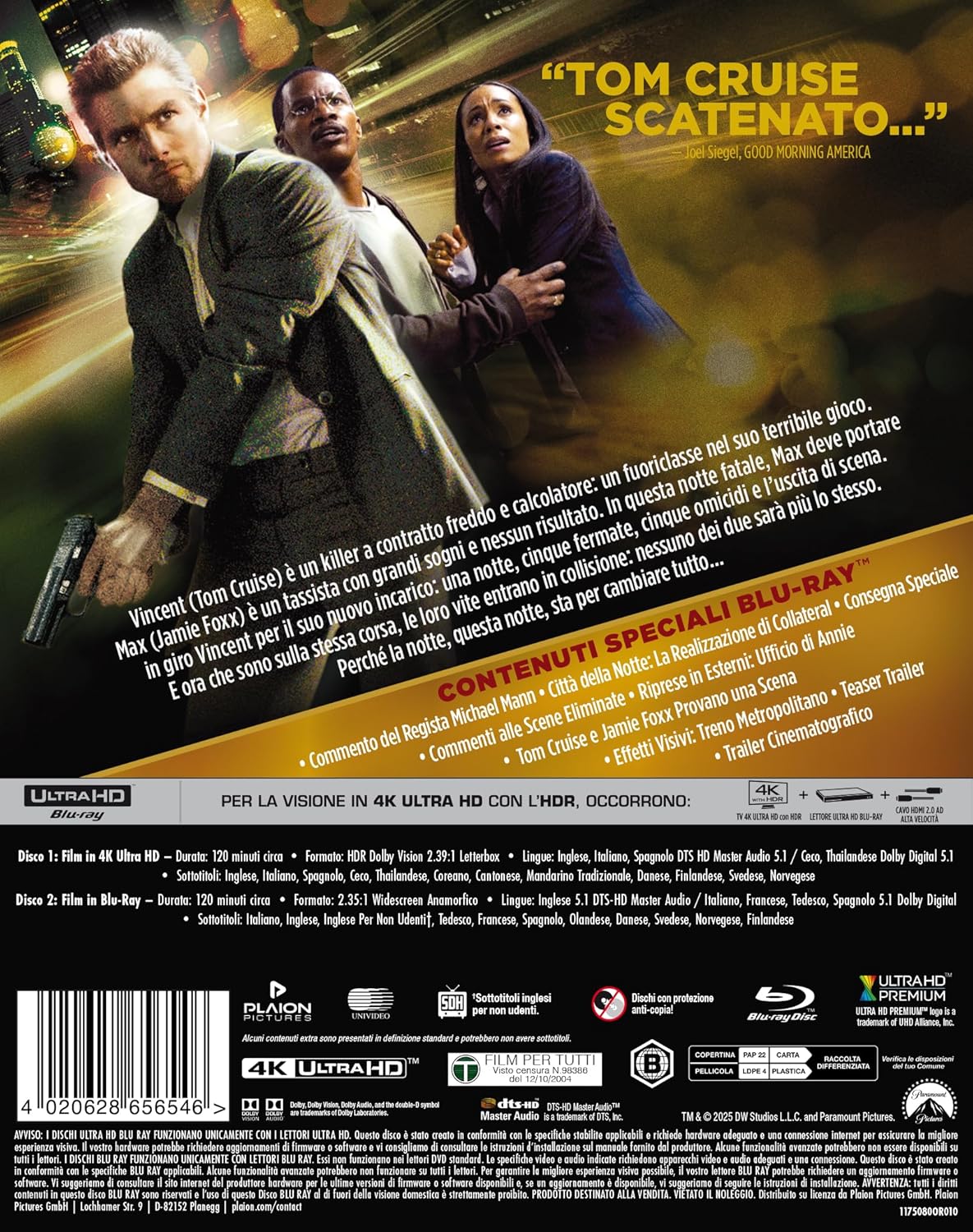 Blu-Ray 4K Uhd Collateral (4K Ultra Hd+Blu-Ray)