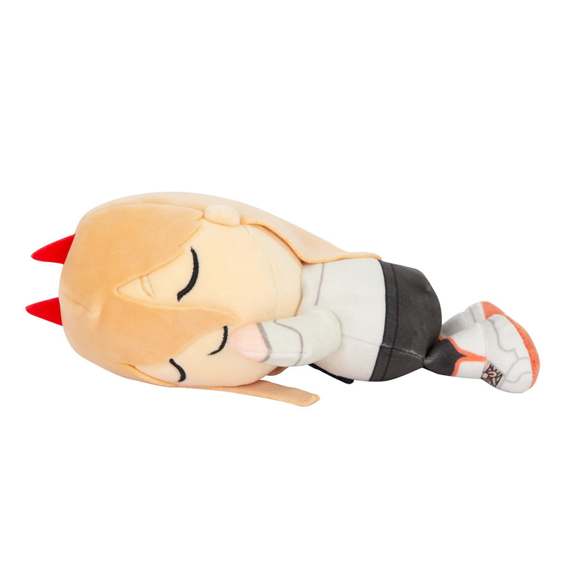 Club Mocchi Mocchi - Suya Suya - Peluche de hombre motosierra durmiente - Peluche poderoso - Figura coleccionable de Chainsaw Man - Peluche de anime Kawaii suave y exprimible y decoración de