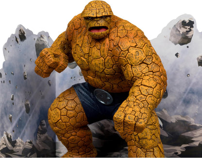 McFarlane Toys Marvel The Thing 1:10th Scale Collectible with Scene (Fantastic Four #642