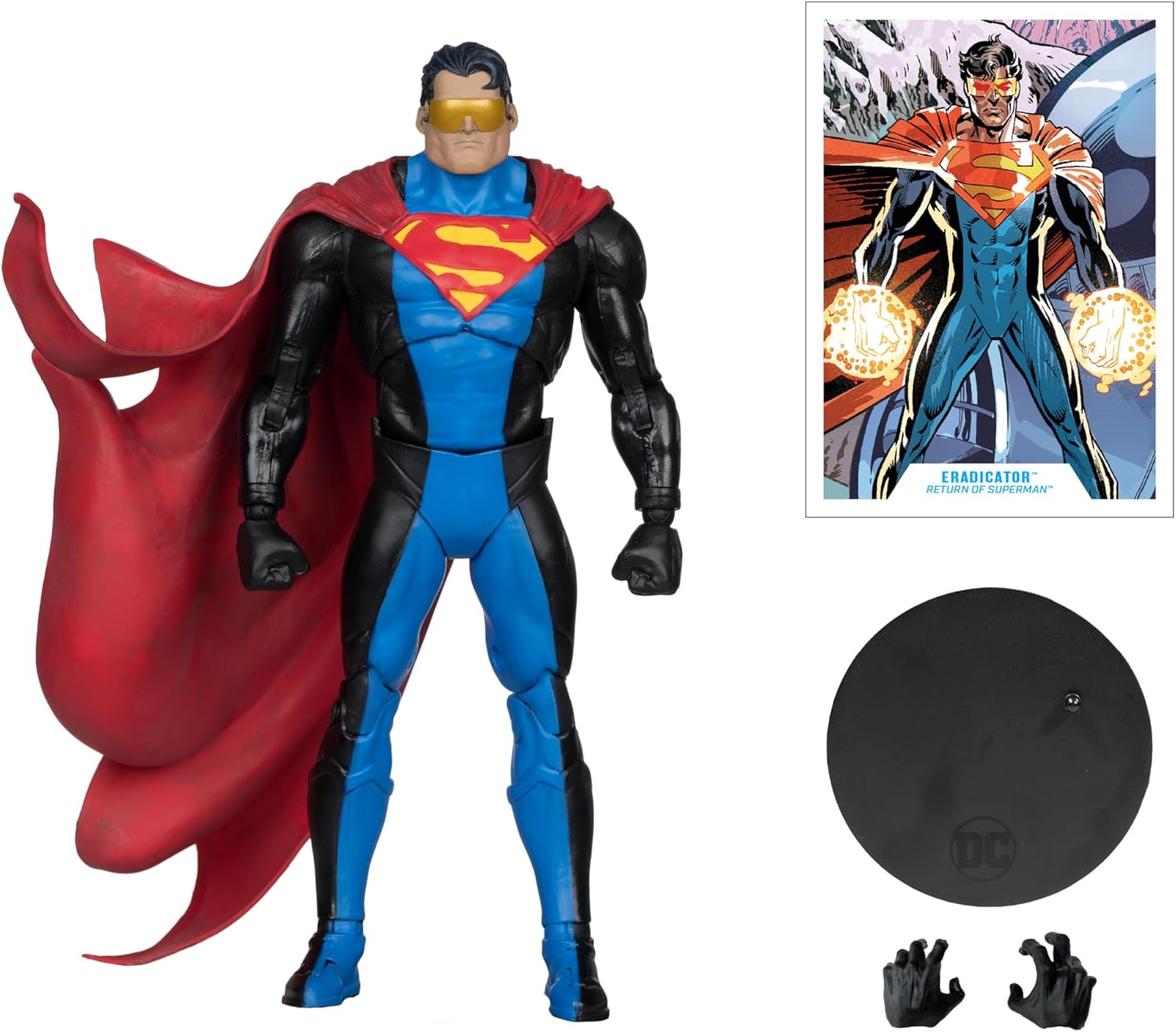 McFarlane DC Multiverse Eradicator (Return of Superman) 7in Action Figure Toys