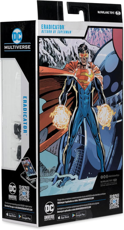 McFarlane DC Multiverse Eradicator (Return of Superman) 7in Action Figure Toys