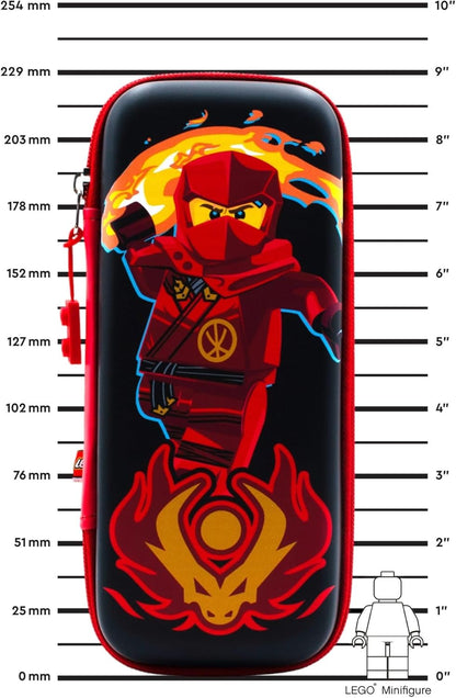IQ LEGO Ninjago Federmäppchen, geformt, Kai (53325
