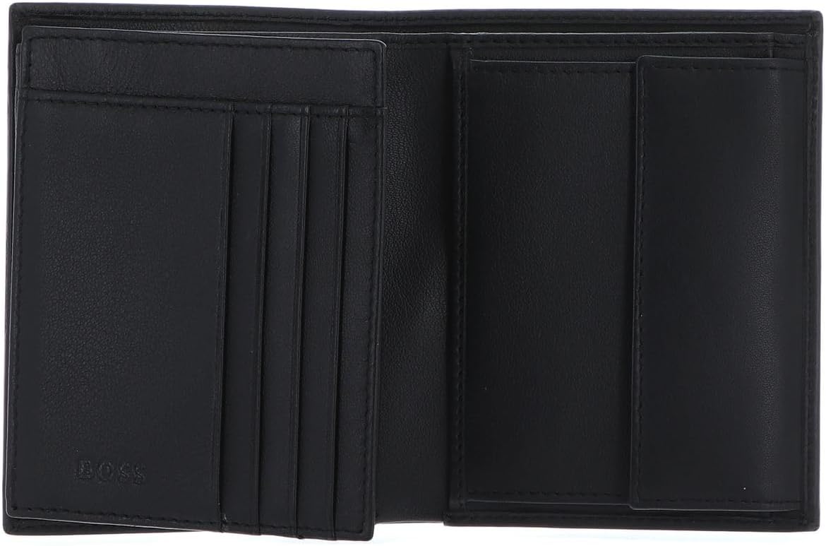 BOSS Hugo Classic Smooth Wallet Black, Black, RFID, Black, RFID