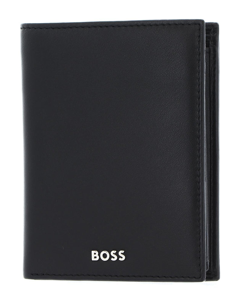 BOSS Hugo Classic Smooth Wallet Black, Black, RFID, Black, RFID