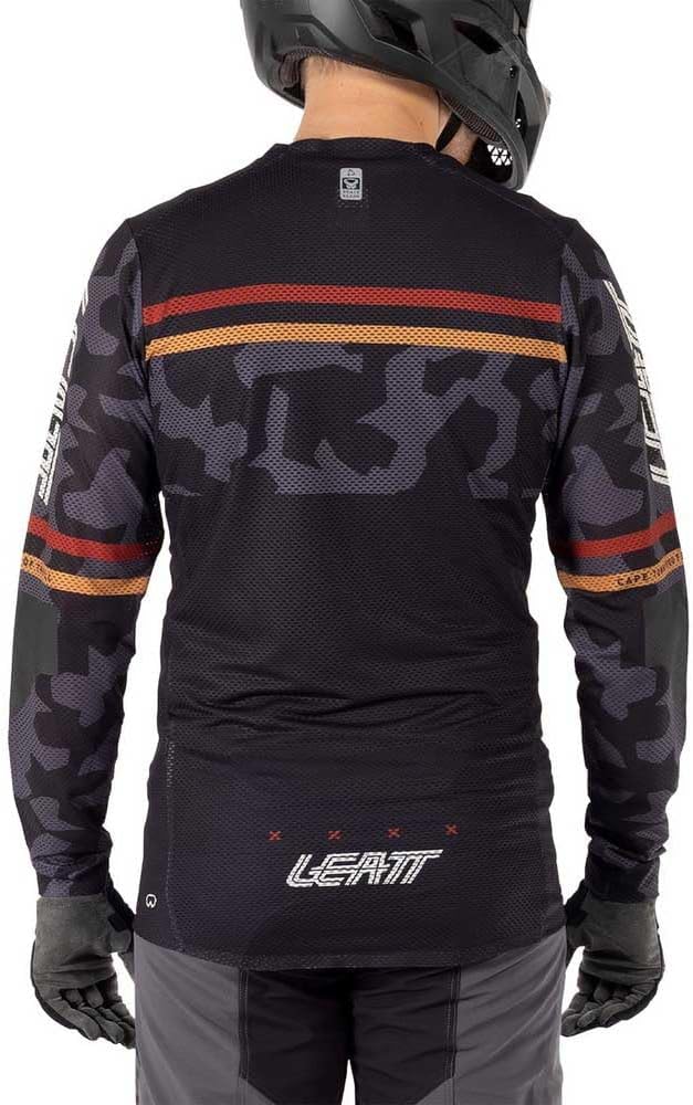 Leatt Men's Maglia MTB Gravity 4.0 Elasticizzata E Confortevole Comfort Stretch Gravity 4.0 MTB Jersey