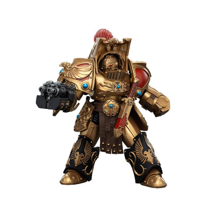 JoyToy Warhammer 40K Legio Custodes Aquilon Terminator Squad with Storm Bolter Actionfigur im Maßstab 1:18