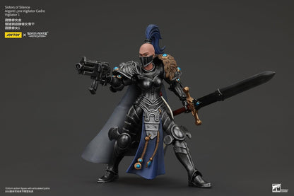 JoyToy Warhammer 40K: Sisters of Silence Argent Lynx Vigilator Cadre Vigilator 1 1:18 Scale Action Figure