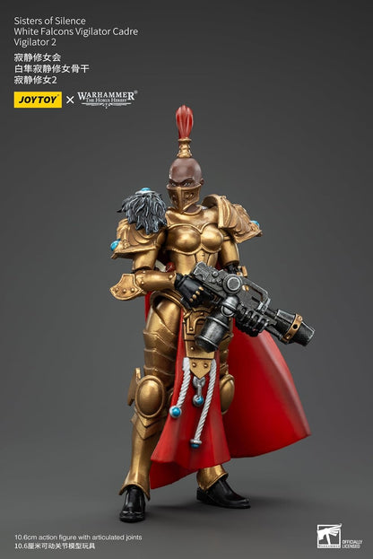 JoyToy Warhammer 40K: Sisters of Silence White Falcons Vigilator Cadre Vigilator 2 1:18 Scale Action Figure