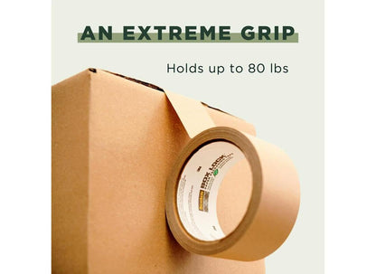 Scotch® Box Lock Paper Packaging Tape, 1.88" x 25 Yd.