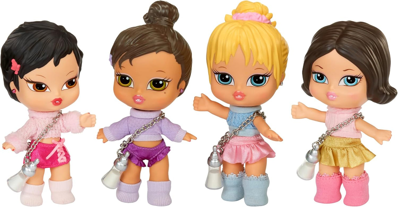 Bratz Babyz Runwayz Doll - Yasmin - 1 Collectible Fashion Doll with Stylish Outfit, Cute Baby Doll with a Necklace That Doubles as a Keychain - Kids Toy - Great for Ages 6 and Older