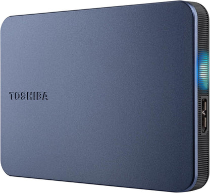 Toshiba 2TB Canvio Gaming Portable External Hard Drive, USB 3.2, for Play Station and Xbox, Black (HDTX220EK3AA)