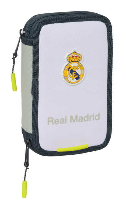 Safta Real Madrid EQUIPACIÓN 25/26 – Children's School Pencil Case, Pencil Case with Colours, with 29 Tools Included, Ideal for Children from 5 to 14 Years, Comfortable and Versatile, Quality and