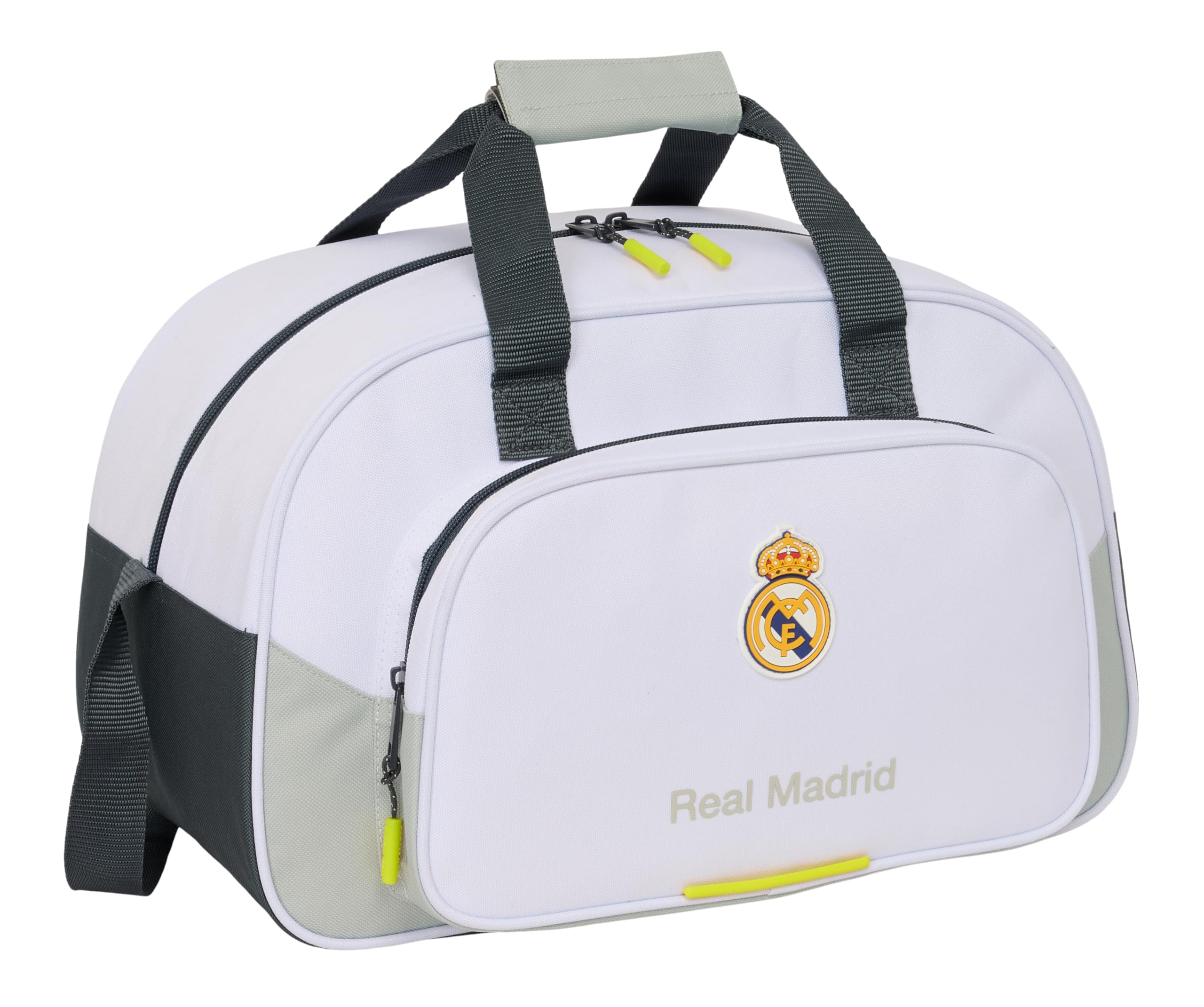 Safta Real Madrid EQUIPACIÓN 25/26 – Sports Bag, Backpack, Ideal for Children of Different Ages, Comfortable and Versatile, Quality and Resistance, 40 x 23 x 24 cm, white, M, Casual