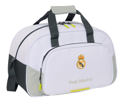 Safta Real Madrid EQUIPACIÓN 25/26 – Sports Bag, Backpack, Ideal for Children of Different Ages, Comfortable and Versatile, Quality and Resistance, 40 x 23 x 24 cm, white, M, Casual