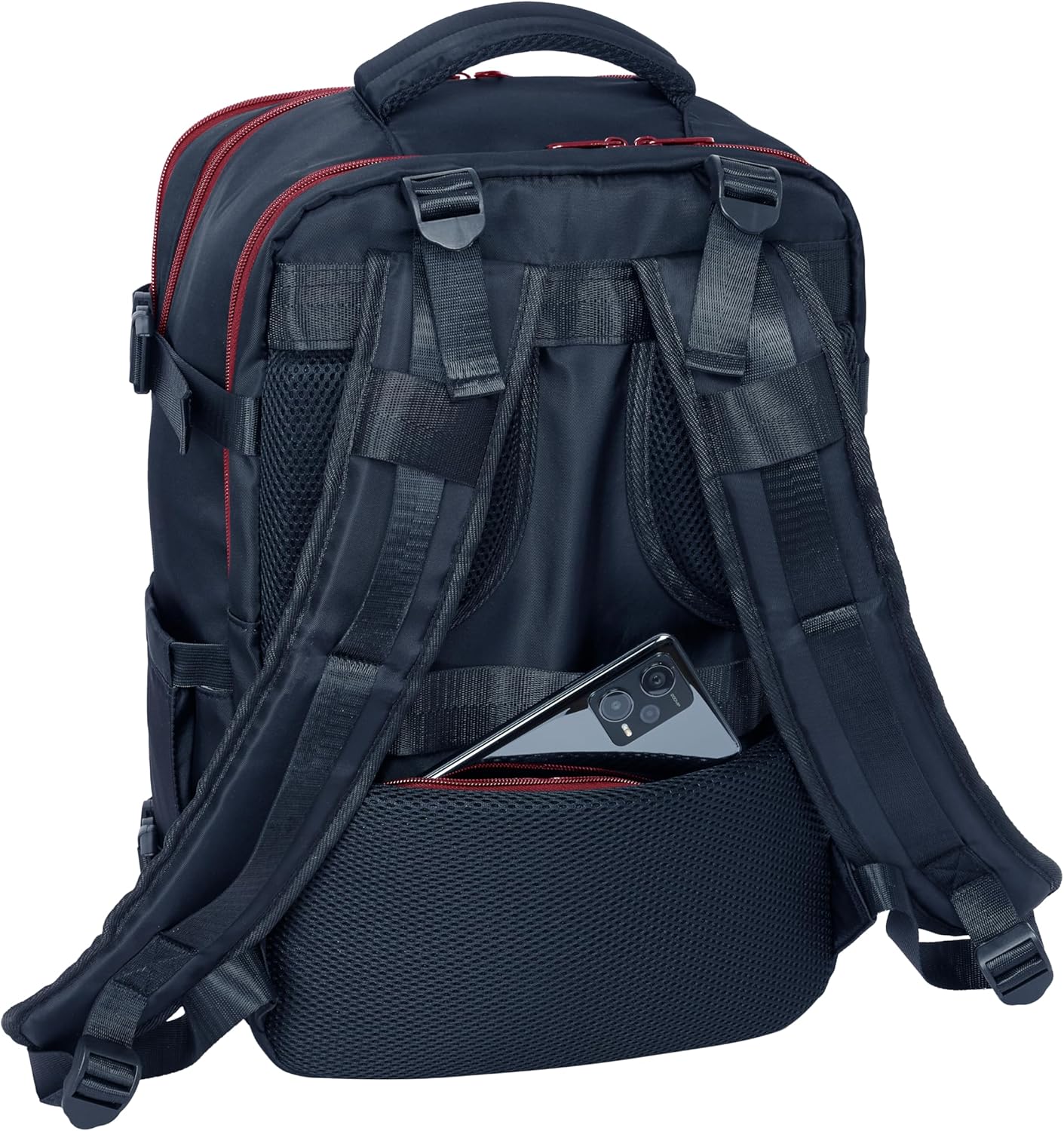 safta F.C. Barcelona 1st Equipment 25/26 Cabin Travel Backpack for 15.6 inch Laptops Ideal for Young People of Different Ages, Comfortable and Versatile, Quality and Durability, 29 x 19 x 44 cm, Blue