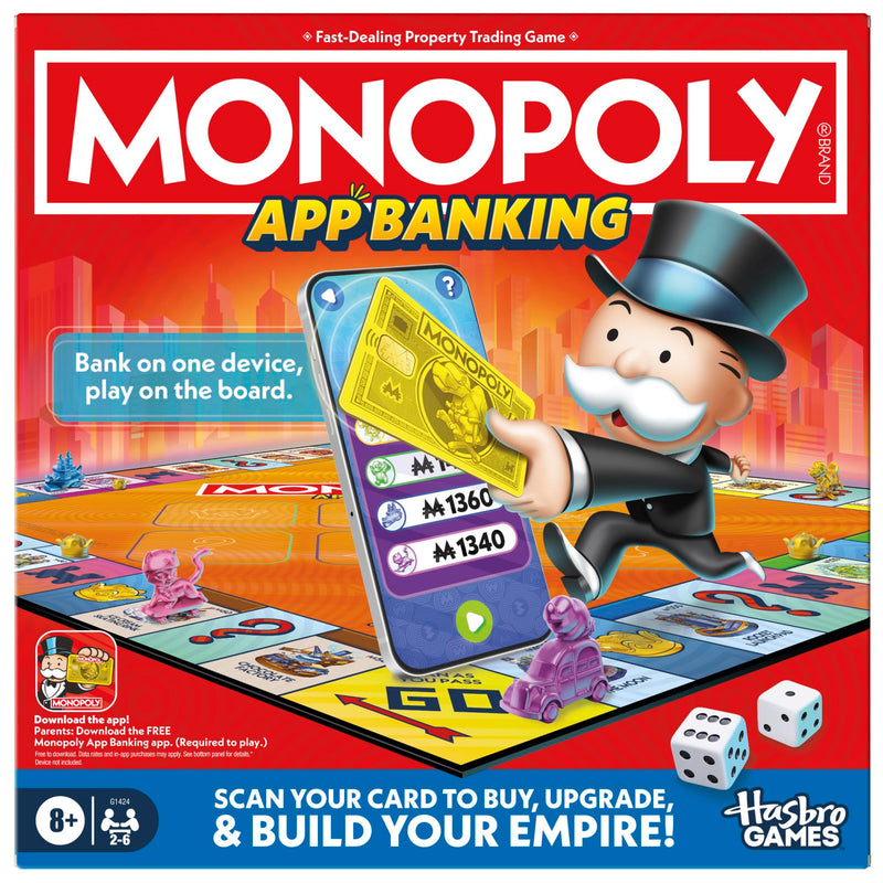 Monopoly App Banking Brettspiel - Englische Fassung