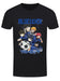 Blue Lock Team in Chains Men's Black T-Shirt