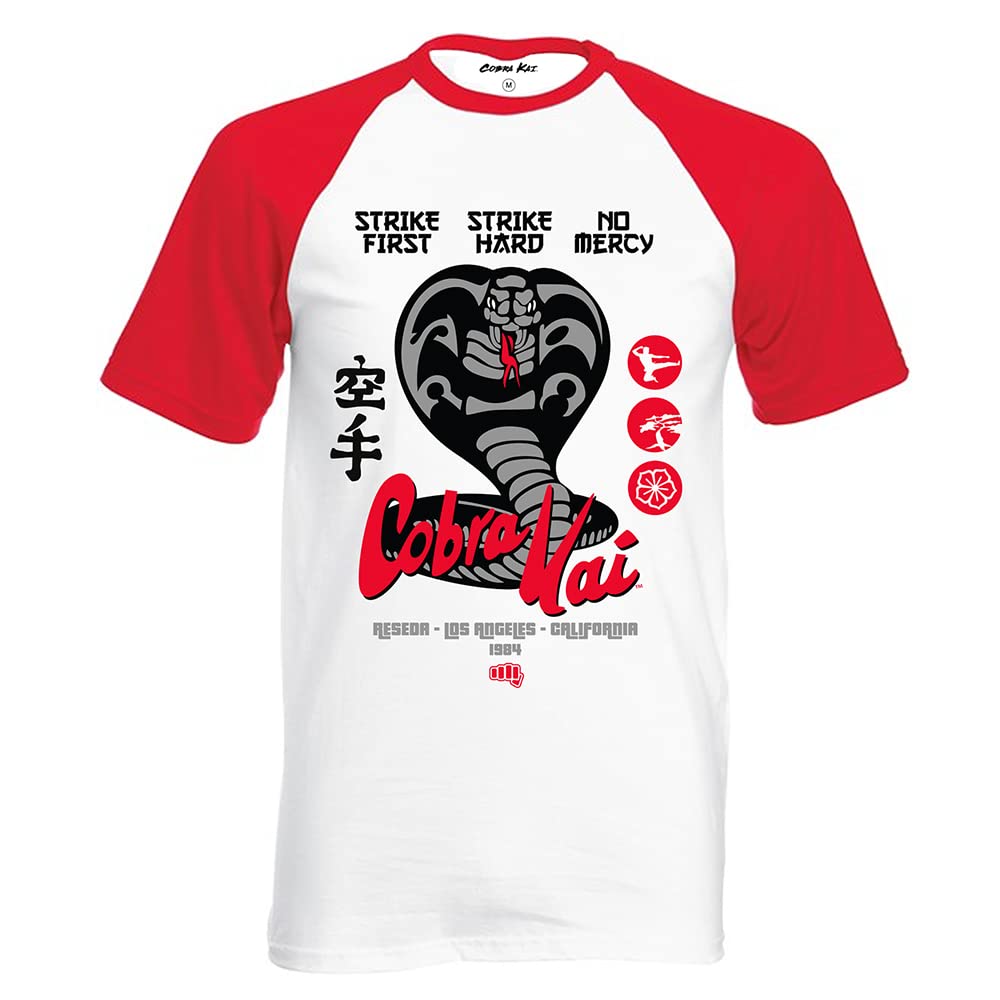 Cobra Kai (No Mercy) Short Sleeve Baseball