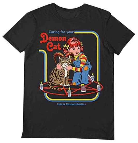 Steven Rhodes (Demon Cat) Black Short Sleeve