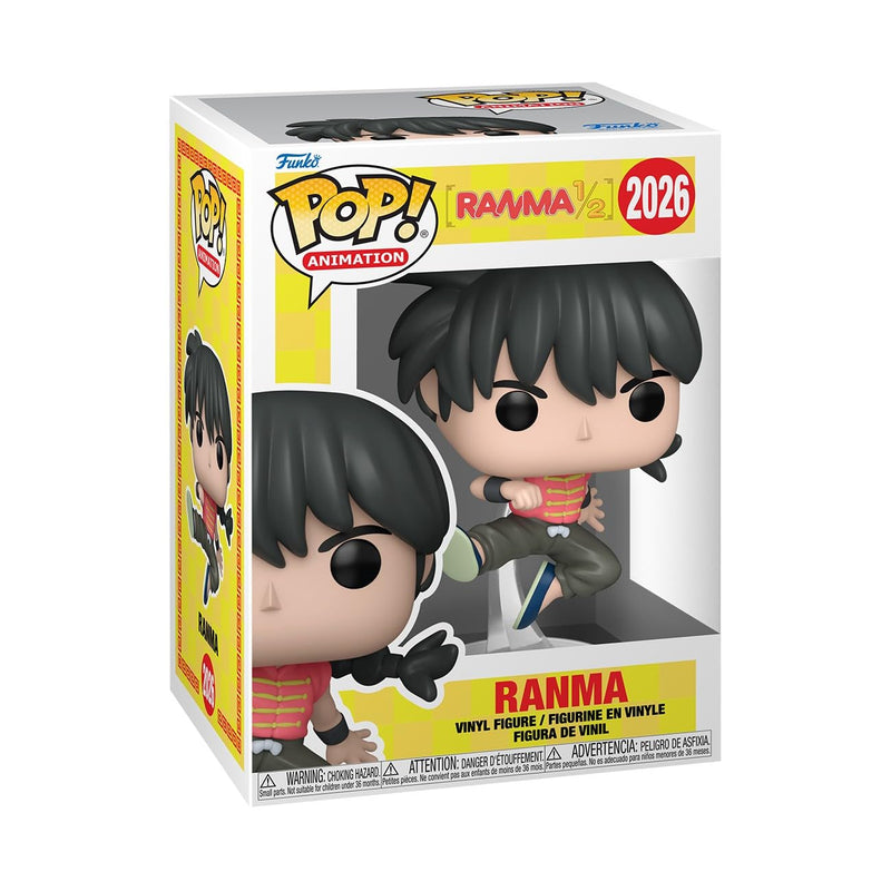 Funko Pop! Animation: R1/2 - Ranma - 1 Chance sur 6 D'avoir Une Variante Rare Chase - Ranma 1/2 - Figurine en Vinyle à Collectionner - Idée de Cadeau