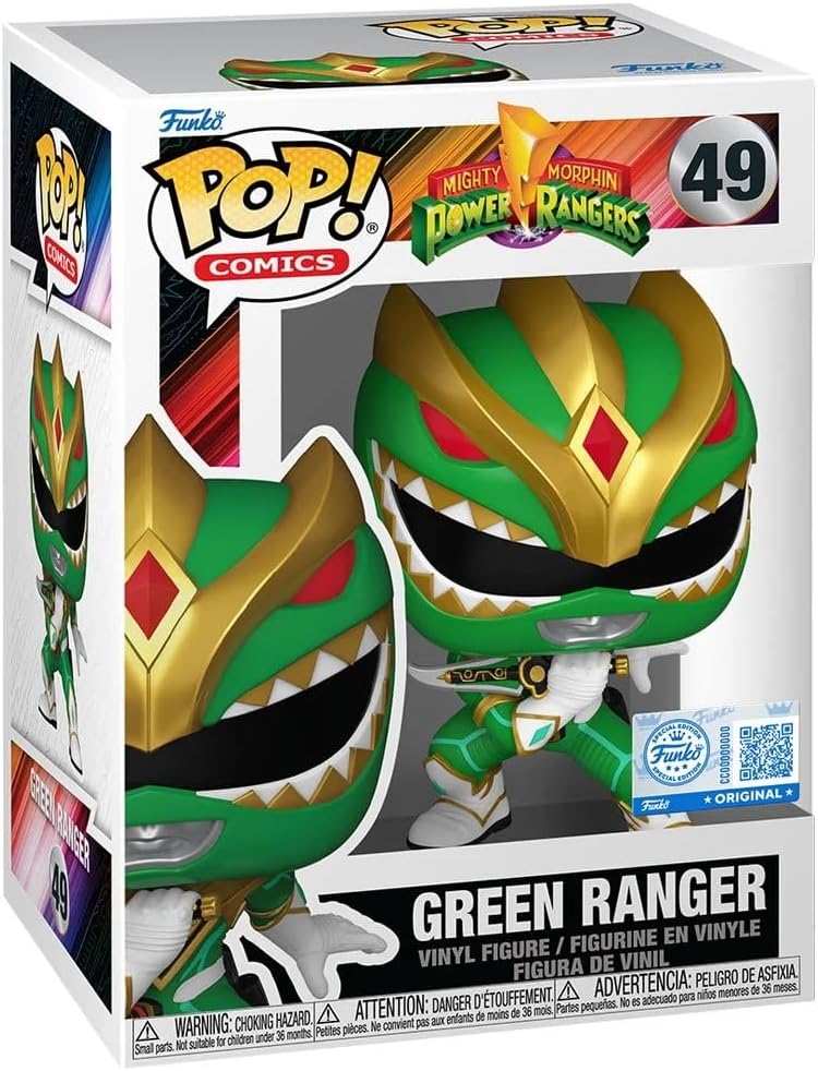 Power Rangers Mighty Morphin Funko Pop! #49 Green Ranger Vinyl Figure