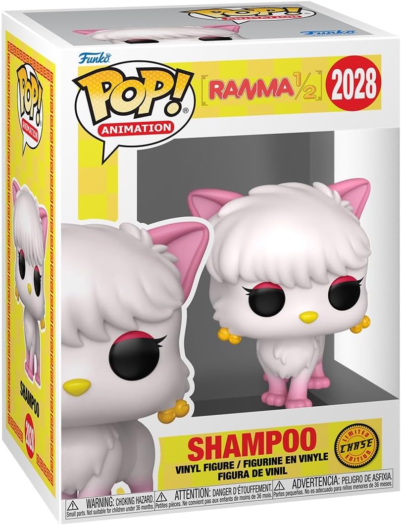 Funko Pop! Animation: R1/2 - Shampoo - 1 Chance sur 6 D'avoir Une Variante Rare Chase - Ranma 1/2 - Figurine en Vinyle à Collectionner - Anime Fans