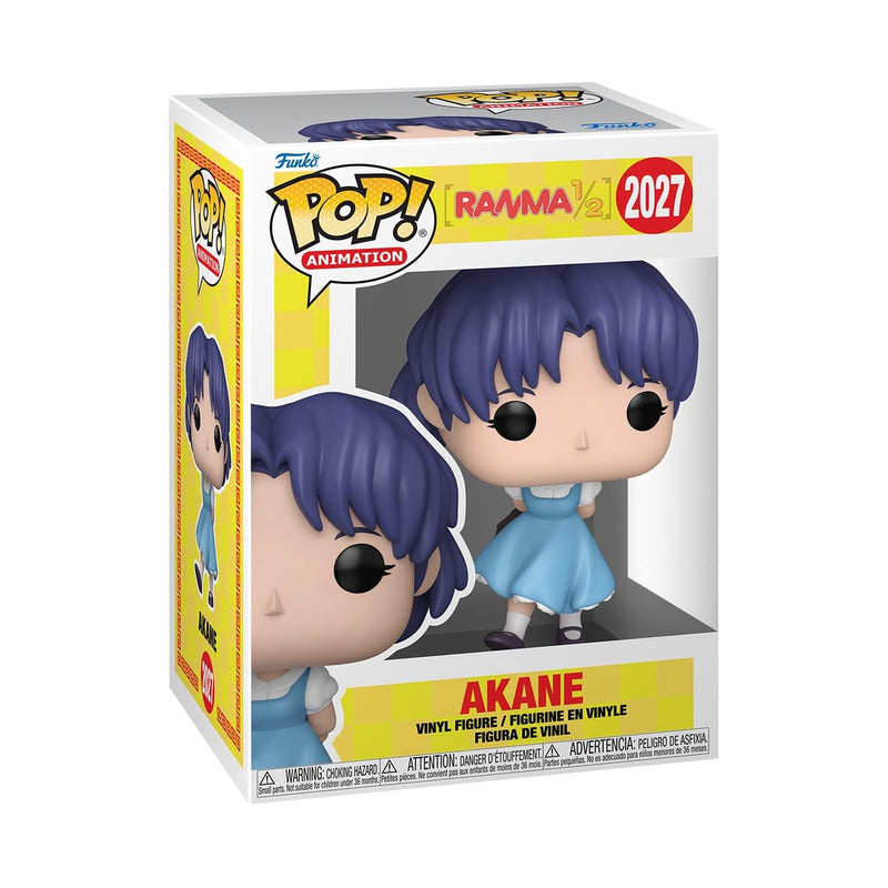 Funko Pop! Animation: R1/2- Akane - Ranma 1/2 - Figura in Vinile da Collezione - Idea Regalo - Merchandising Ufficiale - Giocattoli per Bambini e Adulti - Anime Fans - Figura per i Collezionisti