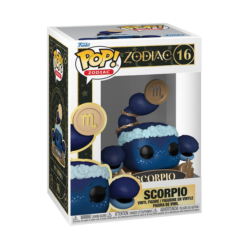 Funko Pop! Zodiac: Scorpio - (Oct.) - Figura in Vinile da Collezione - Idea Regalo - Merchandising Ufficiale - Giocattoli per Bambini e Adulti Fans - Figura da Collezione e da Esposizione