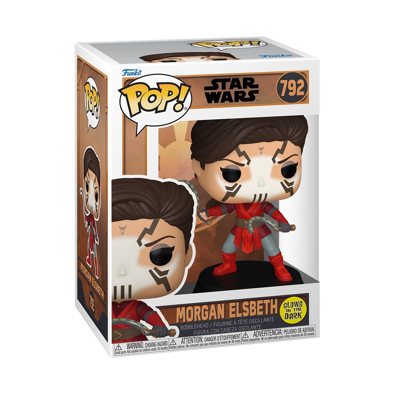 Funko Pop! Star Wars: Tales Of the Empire - Morgan Elsbeth - Glow In the Dark - Collectable Vinyl Figure - Gift Idea - Official Merchandise - Toys for Kids & Adults - Movies Fans