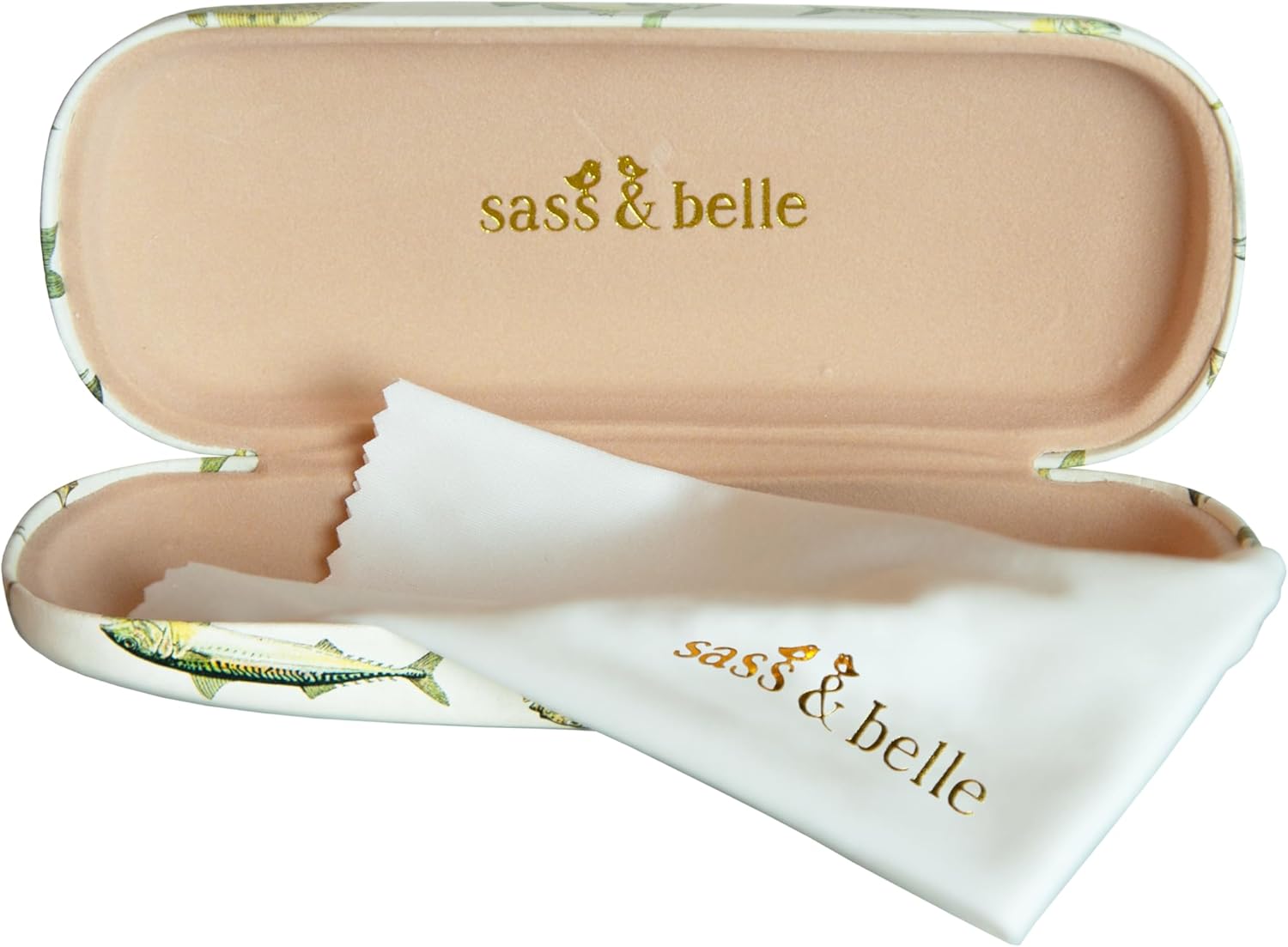 Sass & Belle Vintage Fish Glasses Case