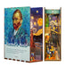 Tonecheer DIY Book Nook Kit Wooden Model Kit 3D Puzzle for Adults to Build Miniature House Craft Kit Booknooks Kits with Light Book Shelf Decor Christmas Birthday Gifts(Vincent's World)