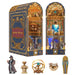 Tonecheer DIY Book Nook Kit mit Staubschutz und LED-Licht, 3D Holz Puzzle, kreative Buchstütze für Bibliothek, Geschenkideen für Erwachsene(Raumzeitmuseum