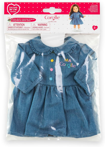 Corolle - Corolle Spijkerjurkje voor Babypop 36cm
