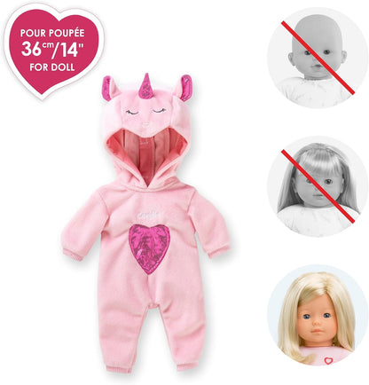 Corolle - Corolle Roze Eenhoorn Pyjama voor Poppen van 36cm 2dlg.