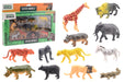 Animal World - Wilde dieren speelset 12-delig in doos