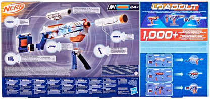 Nerf Loadout, blaster Arctic Zerostriker e dardi N1