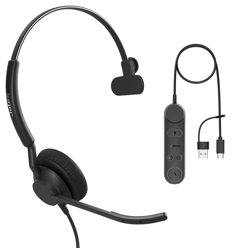 Jabra Engage 50 Ii Ms Mono - Headset - On-Ear - Wired - Usb-C, Usb-A - Noise Isolating - Certified For Microsoft Teams,