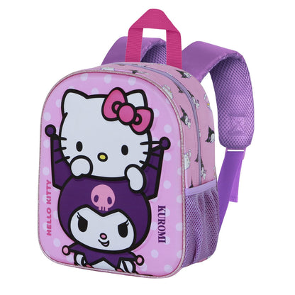 Karactermania Sanrio Hello Kitty Playful-Elite 3D Rucksack, Rosa, 25 x 30 cm, Kapazität 7 L