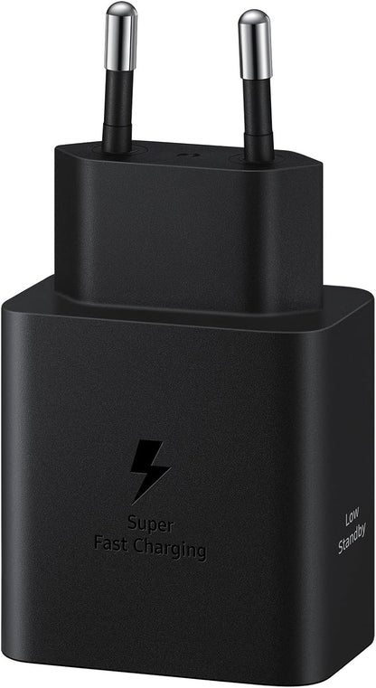 Samsung EP-T4511N Caricatore originale da 45W, Porta USB-C (Senza Cavo), Nero