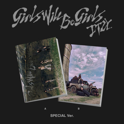 Girls Will Be Girls incl. 48pg Photobook, Hard Postcard, Sticker Pack, Panorama Poster + 4 Photocards